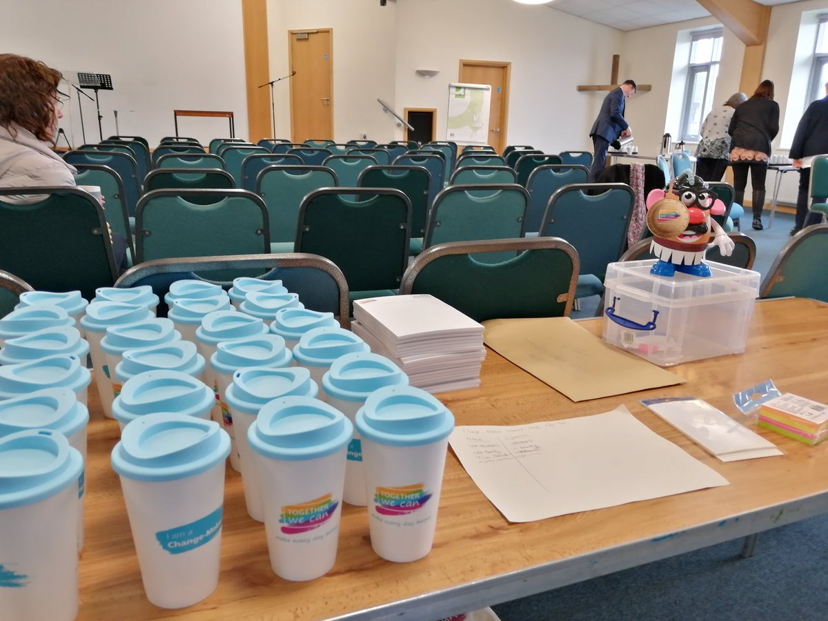 Beth_Lambert93's tweet photo. All set up ready for our first Change-Maker share &amp; learn session @WorcsHealthCare #QI https://t.co/ri6uymBZrn
