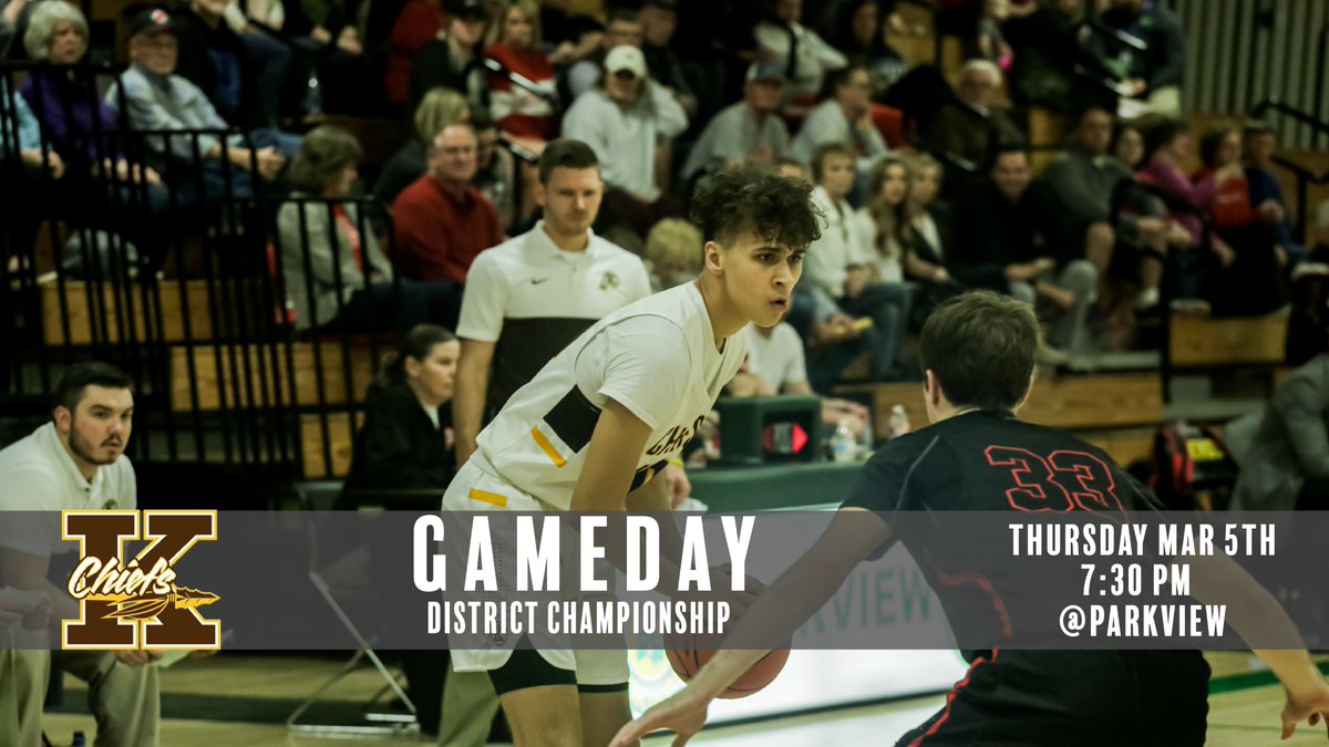 PooBasketball's tweet photo. CHAMPIONSHIP DAY!

Tonight
@ 7:30 PM
@ Parkview
VS. Nixa
#Chiefs #OneTribe
@KickapooChiefs @ChiefWisaka https://t.co/ODrnGhZiLa