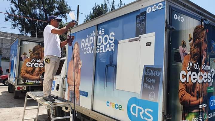 YulissaCoccio's tweet photo. #Lucero2020 ⭐ Nuestros camiones están preparados para nuestra nueva campaña junto a la genial Lucero 😊 ¡En GRS crecemos contigo! 🚚
#Crece #ConGRS #GRS #Guatemala #Honduras #Nicaragua #ElSalvador #CostaRica #Electrodomésticos @LuceroMexico #Lucero #LuceroFans cc #GRSE https://t.co/5iDDbGFxRk