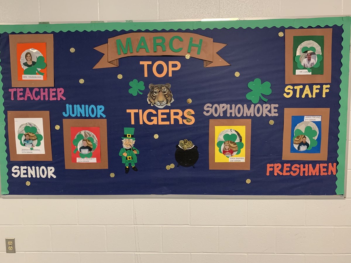 GoliadHS's tweet photo. Congratulations to our Top Tigers for the month of March! https://t.co/ZLn5ima1r3