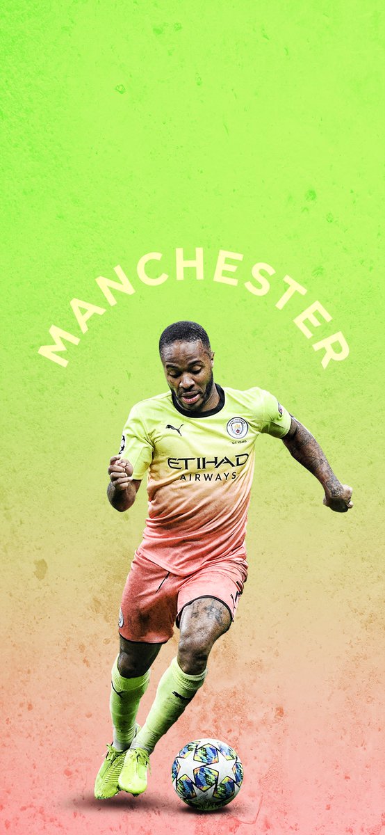 ftblcreative's tweet image. Raheem Sterling iPhone Wallpaper