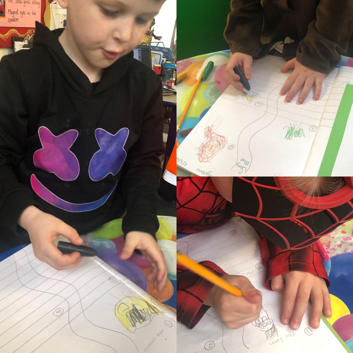 gwyrosydd2018's tweet image. Creating our own story maps!  #gspLLC