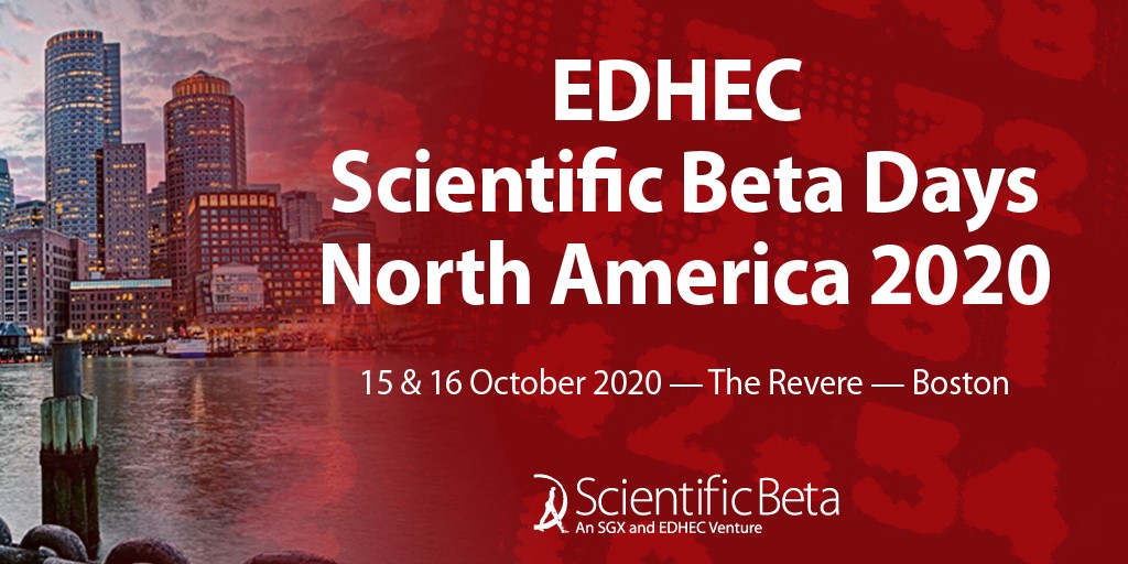 ScientificBeta's tweet photo. Registrations Open - EDHEC Scientific Beta Days North America 2020 https://t.co/VJO2DeUsm4 October 15-16, Boston #EDHECScientificBetaDays #smartbeta #factorinvesting #factorallocation #ESG #ESGinvesting #Lowcarboninvesting #smartbetainvesting #factorstrategies @EDHEC_BSchool https://t.co/BriEW11cwE