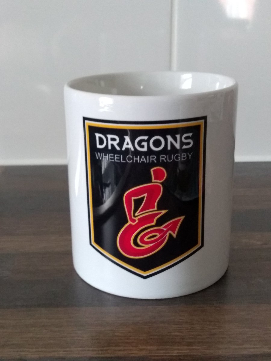 DRAGONSWCR's tweet photo. 🐲♿🏉 Dragons wheelchair rugby mugs, supplied by @SignShopNewport https://t.co/YUoKPL0XHR