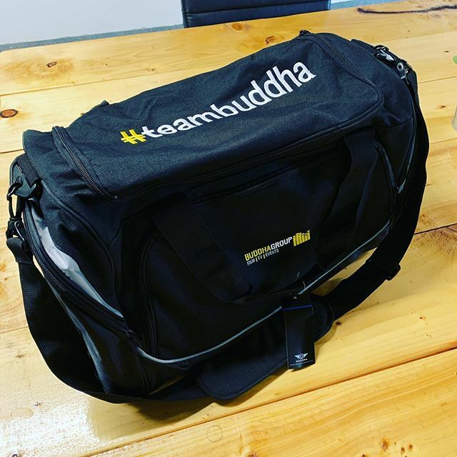 New kit bags for the #crew have landed! #branded of course! #kitbag #buddhakit #buddha #teambuddha #branding #gear #eventhire #eventprofs #locationhire
