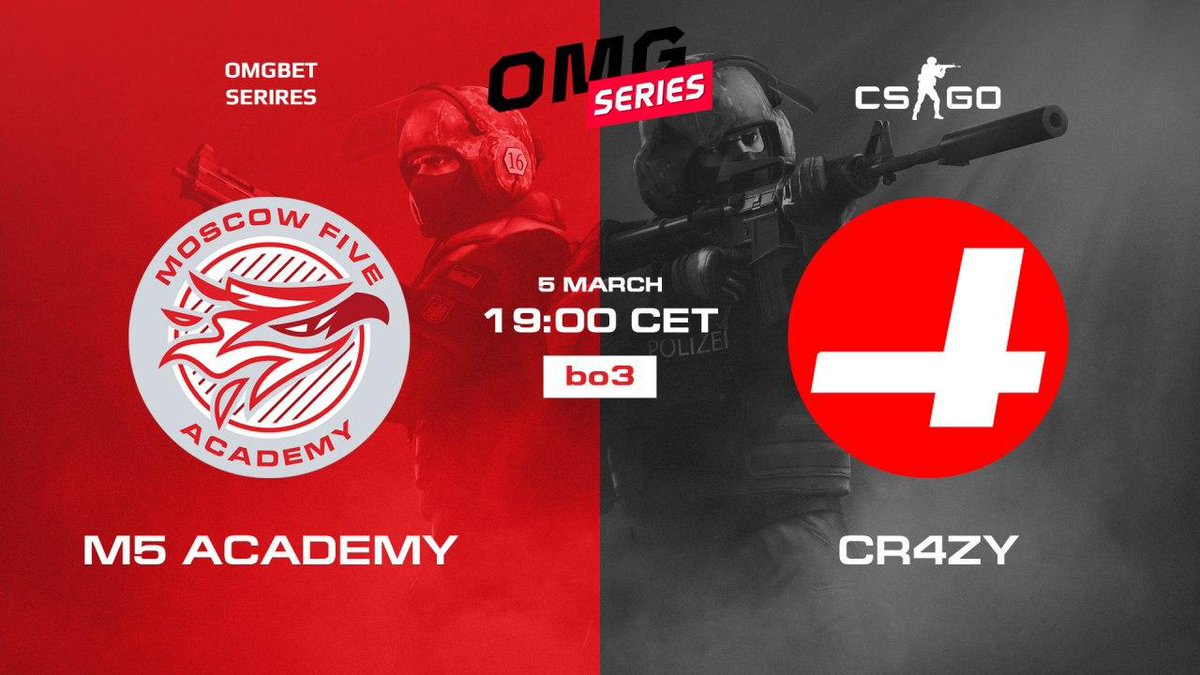 MoscowFive's tweet photo. Today, March 5, 2020 - 13:00 EST https://t.co/VKkuIk7YZv Upper Bracket Final 🔥 @MoscowFive Academy vs @gocr4zy  https://t.co/4JDur2mOeU https://t.co/41EehvzLtX