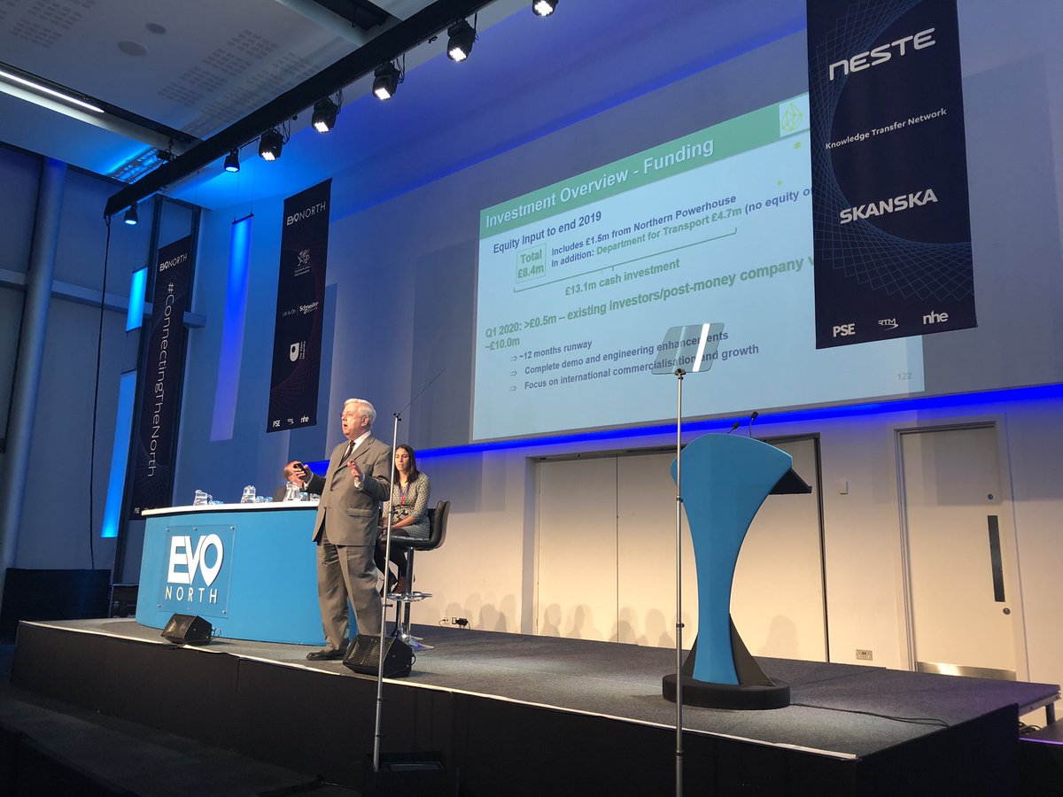 Next pitch comes from Barry Hedley, Chairman <a href="/NovaPangaea/">Nova Pangaea</a>, bringing forward their pioneering solution for a #sustainable future. 

#KTNUK #ConnectingTheNorth #NetZero