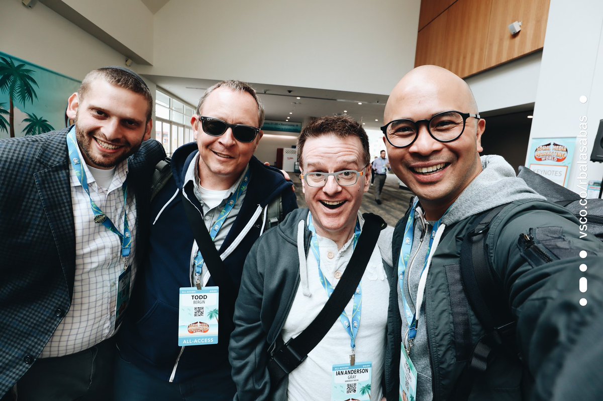 <a href="/GoldieChan/">Goldie Chan 💚</a> Me with a few travelling and speaking friends! Count us in! <a href="/RatzPackMedia/">Ratz Pack Media</a> <a href="/iagdotme/">Ian Anderson Gray</a> @ToddBergin <a href="/TubeBuddy/">TubeBuddy</a>