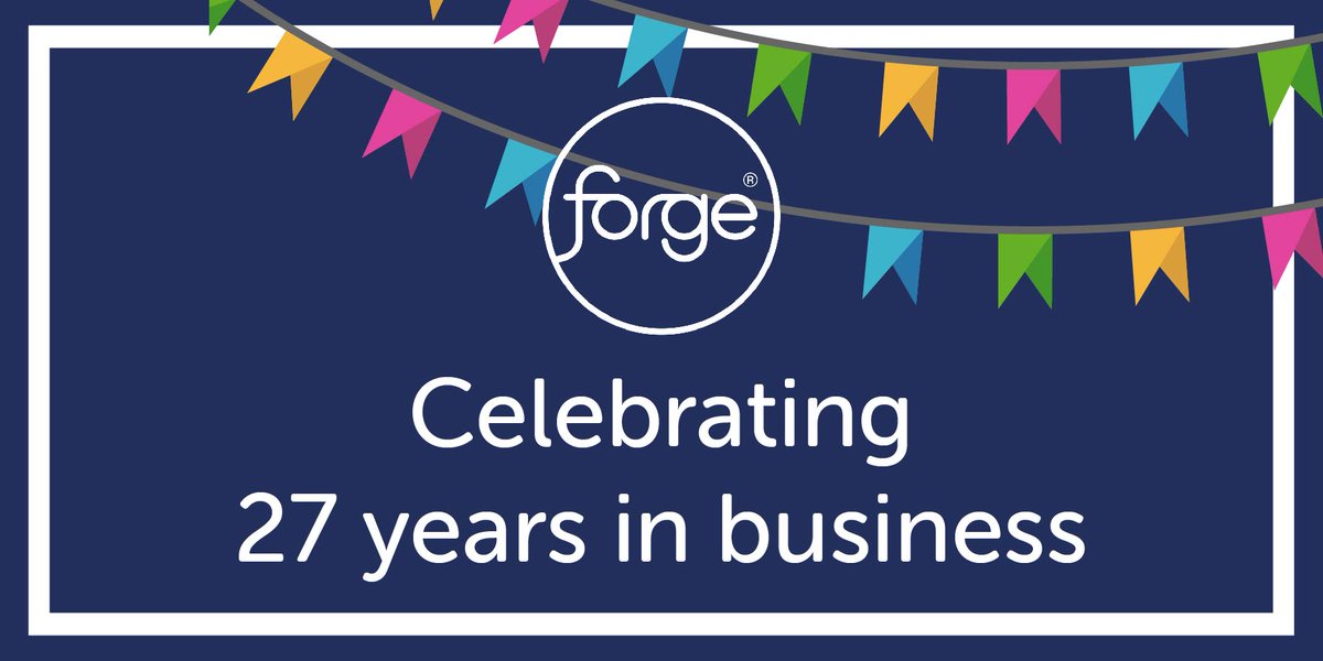 ForgeEuropa's tweet photo. Today marks 27 years since Forge was founded by Peter Barton in #Ulverston. As we enter our 27th year in business we continue to deliver impressive LED solutions and remain as innovative as ever. Happy birthday Forge! 🎂 #UKMfg #GBMfg https://t.co/y3MoLNyJOz