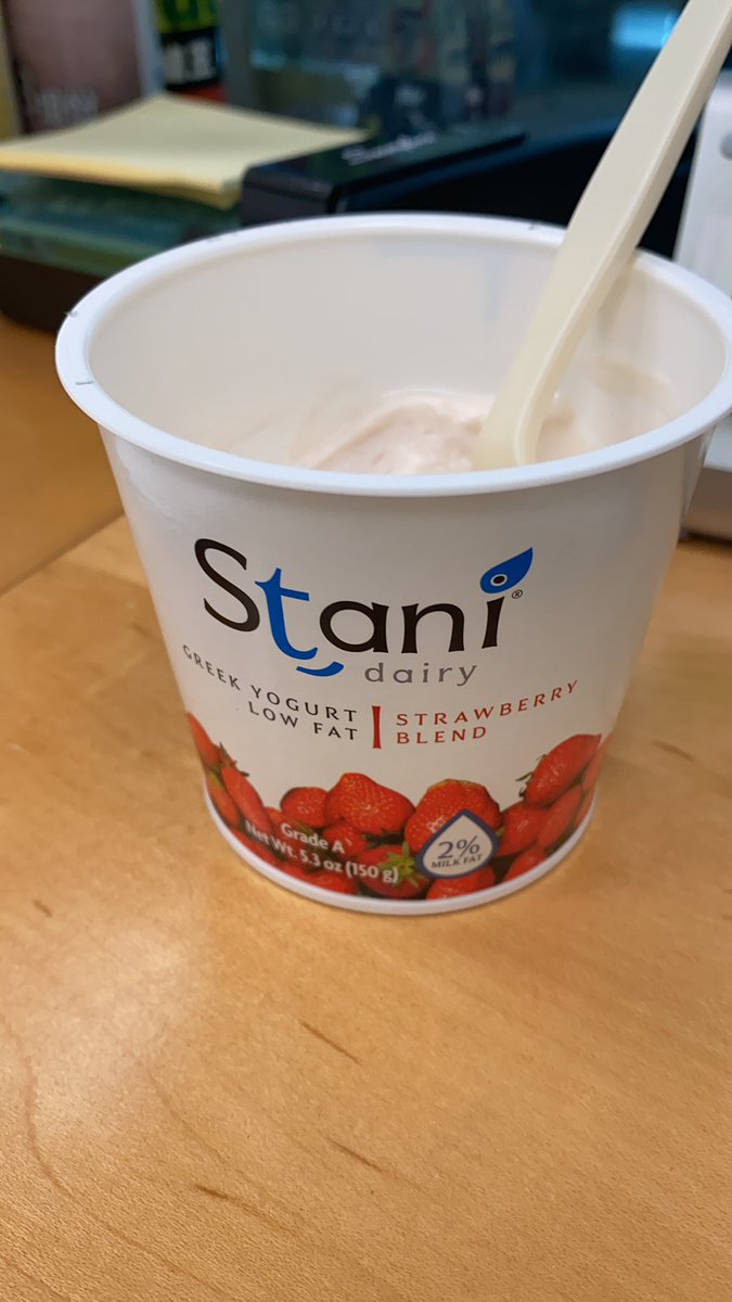 rjb0519's tweet photo. @StaniDairy this local company puts ALL other Greek (or any other for that matter) yogurt to shame! https://t.co/tuSKqyFvmD