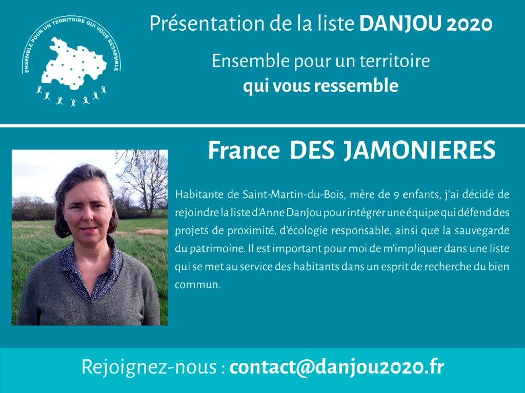 danjou2020's tweet photo. Nos candidats : présentation de France DES JAMONIERES "Se mettre au service des habitants dans un esprit de recherche du bien commun"
Avec Anne Danjou
Segré-En-Anjou-Bleu

#Danjou2020 #Municipales2020 #Municipales #Segré #Anjou #accessibilité #democratie #BienCommun https://t.co/eWGsW2ooTI