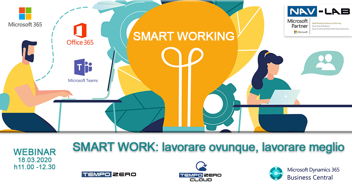 NAVlabOnline's tweet image. Il #Coronavirus blocca il lavoro in azienda e i rapporti commerciali? Fatti contagiare dallo #smart_working! Un EVENTO online per conoscerne tutte le soluzioni!
ISCRIZIONE GRATUITA QUI: business-central-app.it/webinar-smart-…