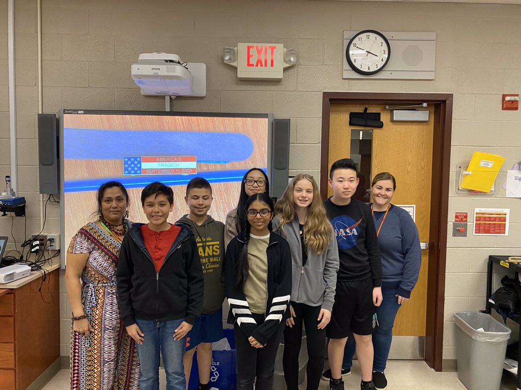 Chris Reagan (@reaganc_r) on Twitter photo MOBOE employee and mother of a MOMs student- Clarysel Soriano shares her experience as an EMT on 9/11. Fire Bowl Club members were captivated by her story of courage during a time of such tragedy. <a href="/kramer_MOMS/">James Kramer</a> <a href="/mtolivemiddle/">Mt. Olive Middle School</a> MOBOE employee and mother of a MOMs student- Clarysel Soriano shares her experience as an EMT on 9/11. Fire Bowl Club members were captivated by her story of courage during a time of such tragedy. <a href="/kramer_MOMS/">James Kramer</a> <a href="/mtolivemiddle/">Mt. Olive Middle School</a>