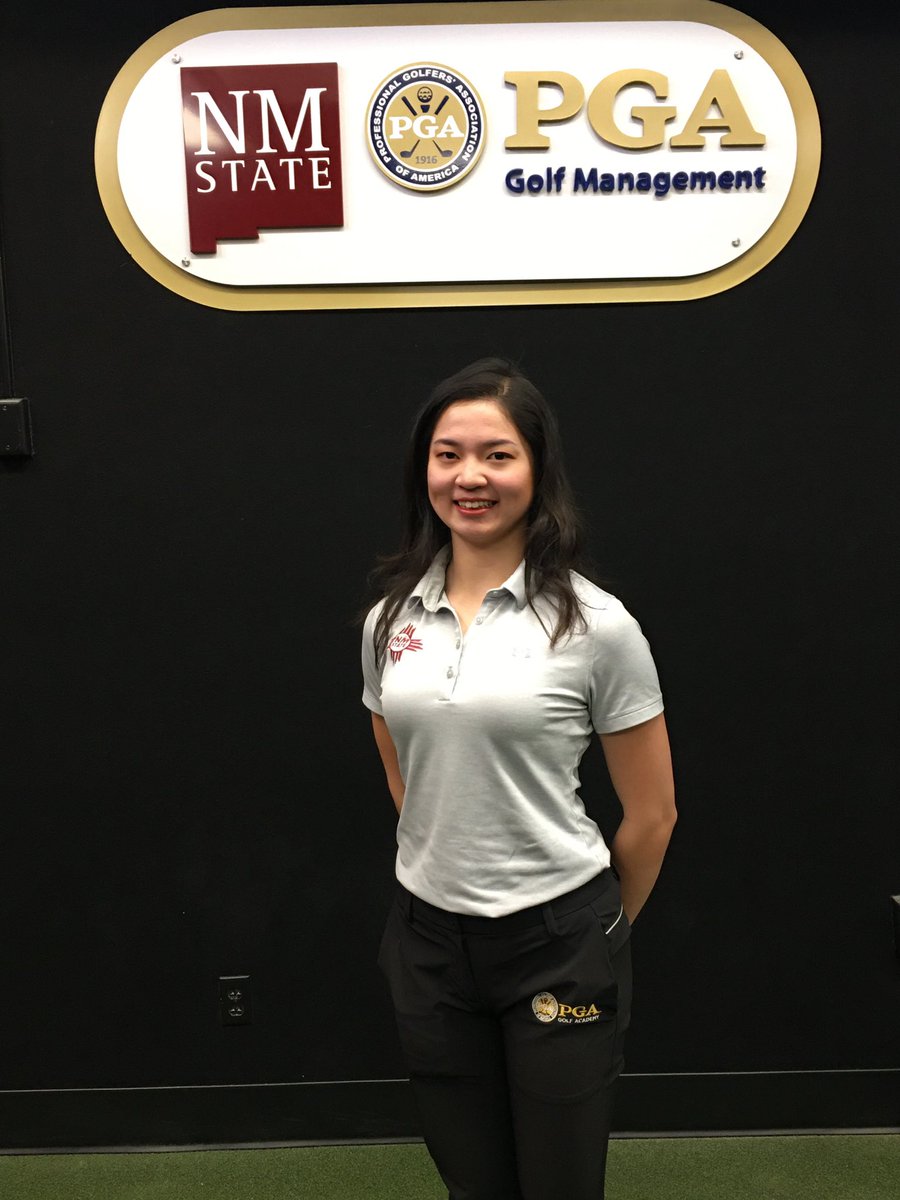 Our 2019 #PGAWORKSScholar <a href="/Angela_yuqinxu/">Angela Xu</a> is showing a day in the life of a <a href="/NMSUPGA/">NMSU PGA Golf Mgt</a> student-athlete on our Instagram story! Follow her journey and consider becoming a PGM student today! 

Follow 🏌️‍♀️: bit.ly/3cxnWW3