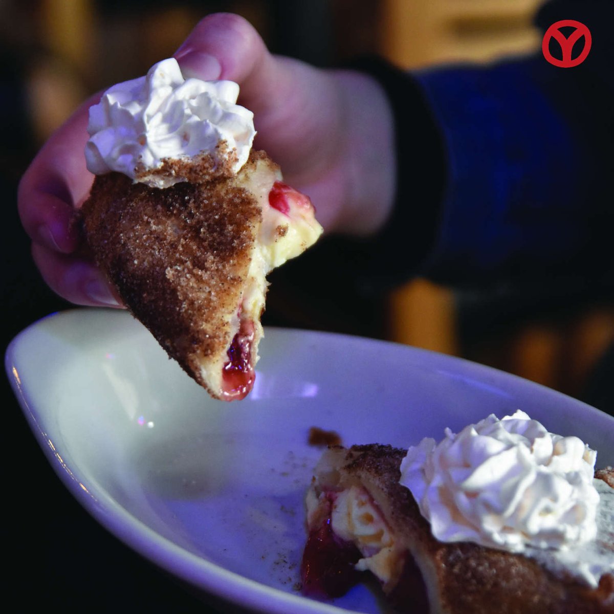 Have you tried our Strawberry Cheesecake Empanada? 🤤🍓 You should.