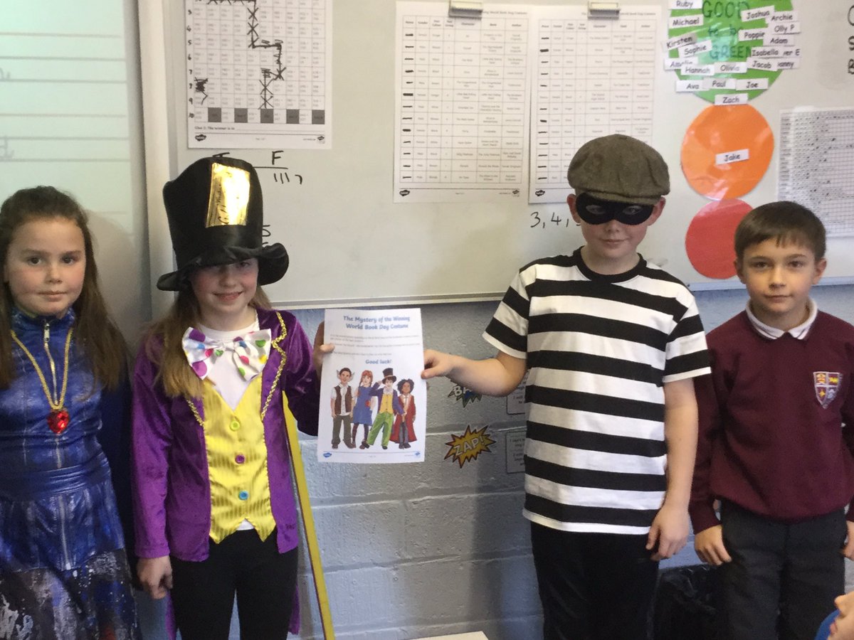 RCS_MapleClass's tweet photo. WorldBook Day Maths fun @PeleTrust @RCS_main https://t.co/rXDqhh3CD8