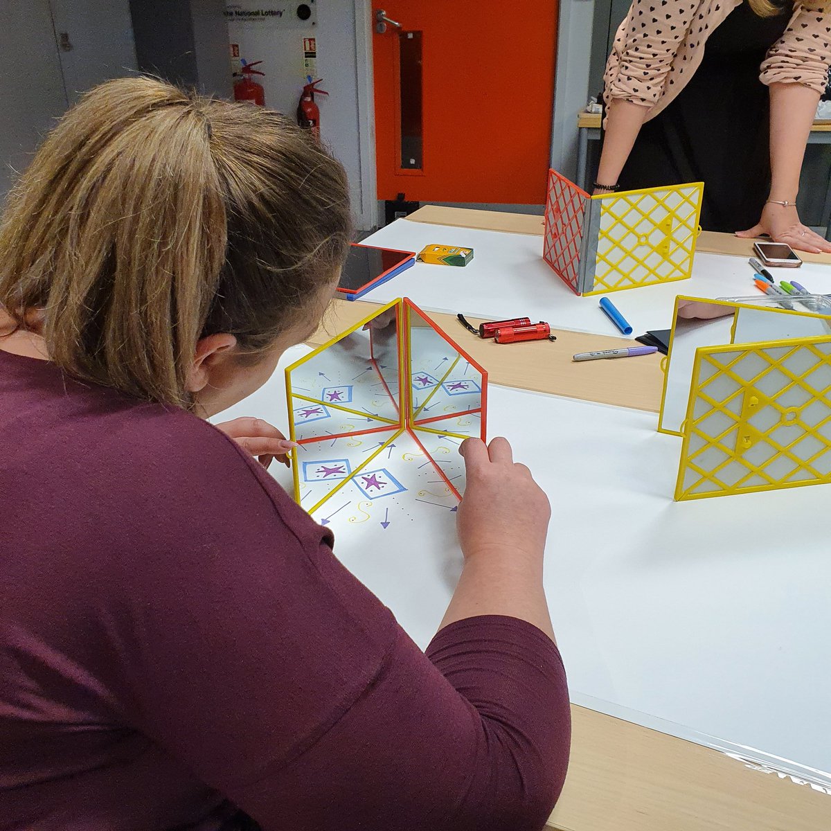 InspiredSom's tweet photo. Our final 'Creative science for young explorers' workshop explores individual and group activities. All of our workshops have taken accessibility into account to ensure as many students as possible can get involved @SAW_Somerset @TakeArt @InspiredSom @somersetfilm #Creative https://t.co/lv8ZjeRniU