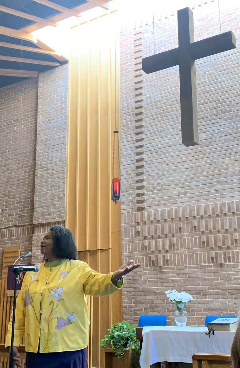 IPLdmv's tweet photo. We're gathered in Annapolis today w/@bwcumc United Methodists to  advocate for justice in the #MDGA2020 &amp; urge our legislators to close the last 6 coal plants in MD—6 plants is #6toomany.

Rev. Dr. Carletta Allen @REVDOCCDA of Asbury UMC welcomes members from around the @bwcumc. https://t.co/owxERpkluX