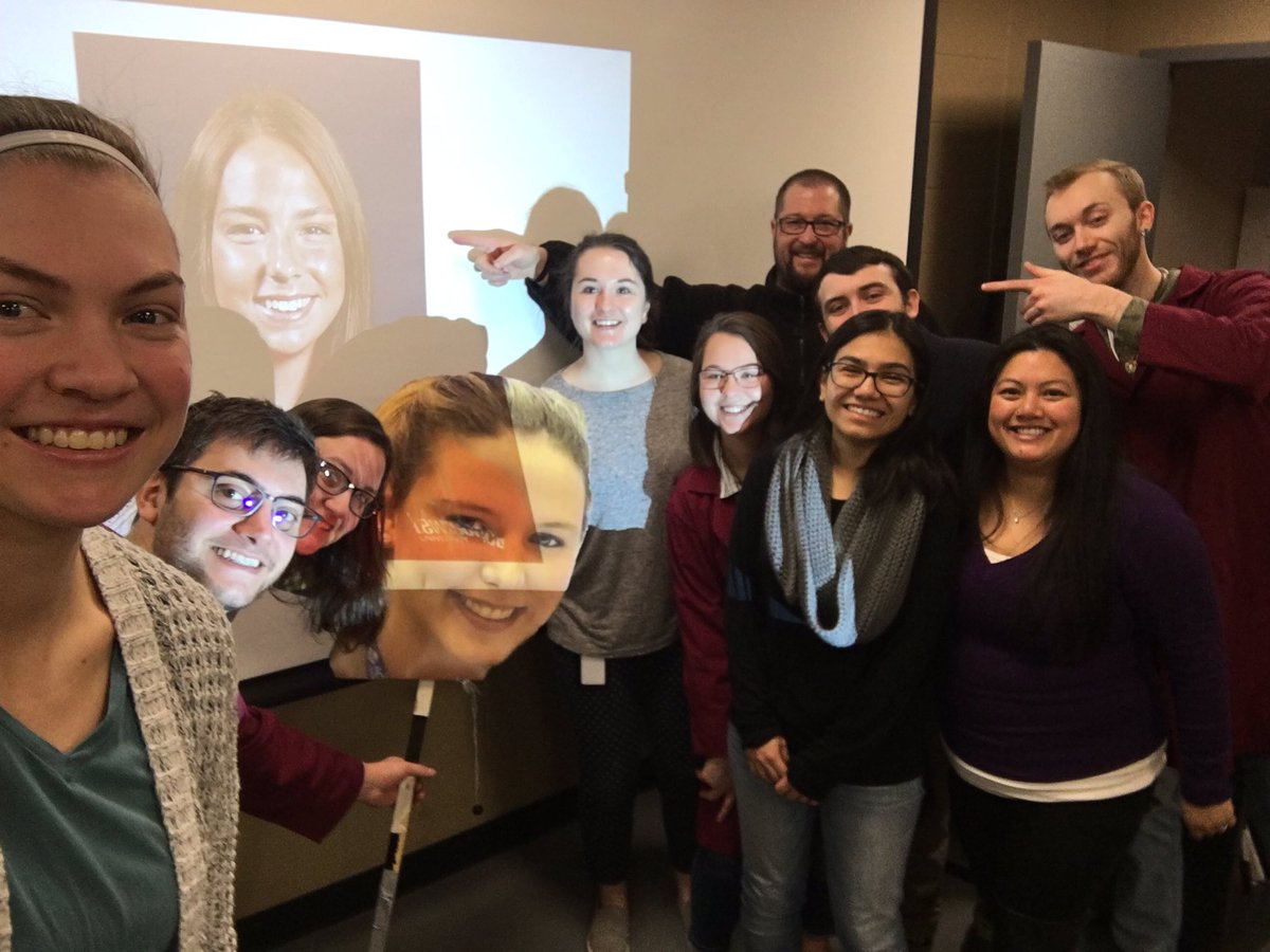 DKLab_LewisU's tweet photo. Happy birthday @AllieMikos !! Thanks for all the hard work you do for the lab, we appreciate you and hope you enjoy your special day! #LabBirthday #DKSelfie #BigAl https://t.co/2EUXcb7Nex