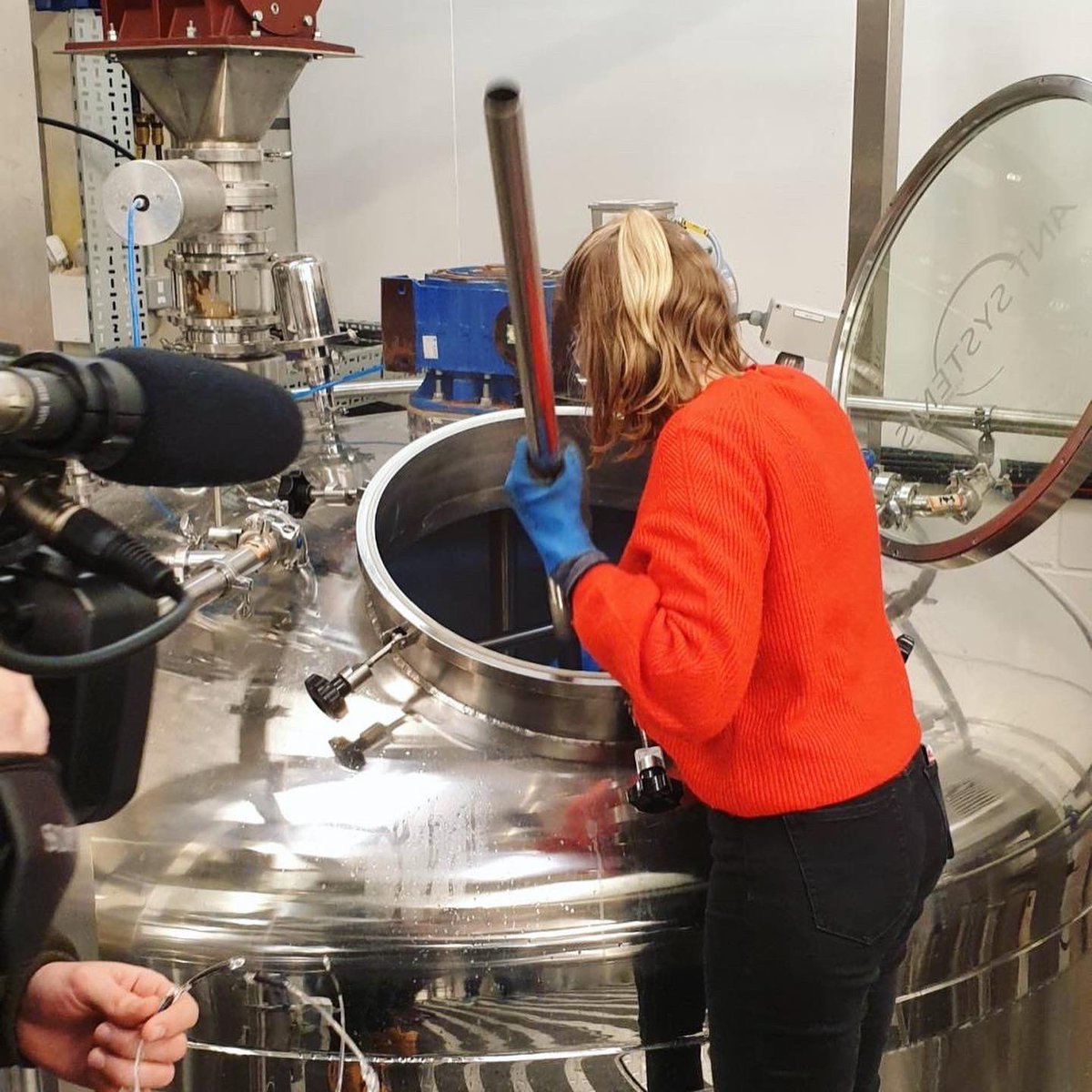 MoncadaBrewery's tweet photo. We're joined by a film crew today at Moncada Brewery to document and capture our @brewgooder beer, brewed with a very special guest (to be revealed next week!), raising money for clean water projects in Malawi.
#brewery #beer #brew #craftbeer #brewgooder #malawi #craftlondon https://t.co/giuVzyYlfV