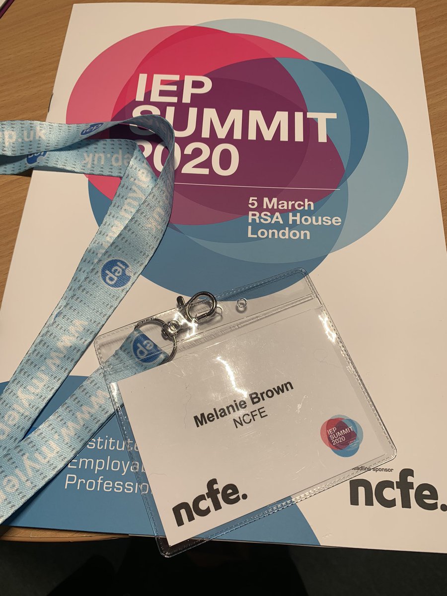 MelanieNcfe's tweet photo. Looking forward to the #IEPSummit2020 with @sanders86_ellen #Employability #AdvanceAndPromoteLearning #FutureSkills https://t.co/VX8g5VAbO0