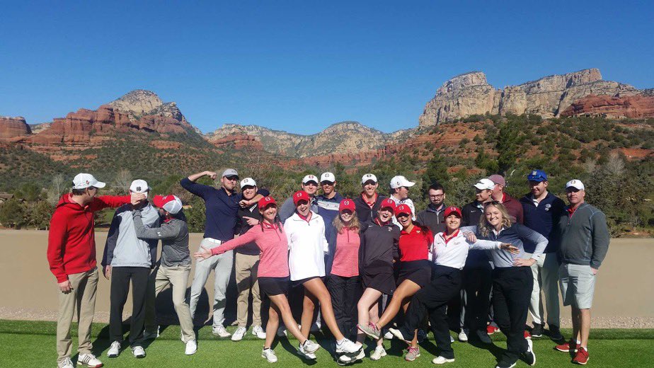 BeinMGolf's tweet photo. Men’s squad finishes the spring trip with a solid performance against ACU. Looking forward to the spring season! Special thanks to our hosts @MoonValleyCC and @sevencanyonsaz for a wonderful week. https://t.co/rEHePSBiVs