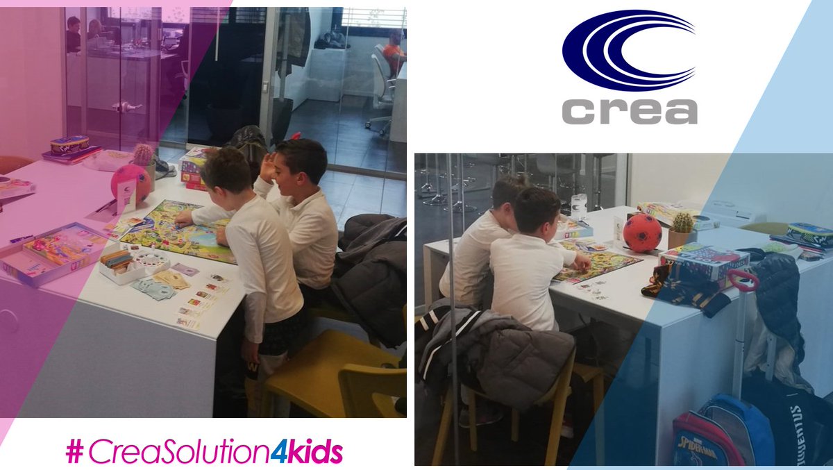 crea_solution's tweet photo. #CreaSolution4Kids!!! Due to COVID-19 ordinance schools in Italy will be closed until March 15 Crea Solution welcomes employees's kids by offering recreational activities! #BolognaWontStop #ItalyWontStop https://t.co/2o8f4XvNXX