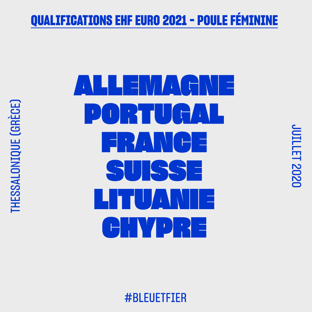 ffhandball's tweet photo. #EdFs 

▶ Nos équipes de France A de beach handball connaissent leurs adversaires pour le tournoi qualification à l'#EHFEuro 2021 qui se déroulera le premier week-end de juillet en Grèce ✊🇫🇷 

#BleuetFier https://t.co/QYyL8f5XwF