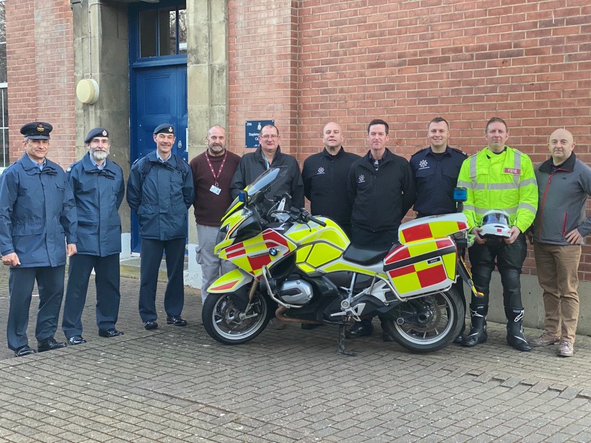 BedsFire's tweet photo. This week, our bike team (RTCROs) spent 2 days delivering life saving road
safety information to our military colleagues at @RoyalAirForce Henlow. #TeamBedsFire delivered a 'Survive the Drive' event &amp; Biker Down course to provide key training and raise awareness of road safety. https://t.co/MXyld4fhvq