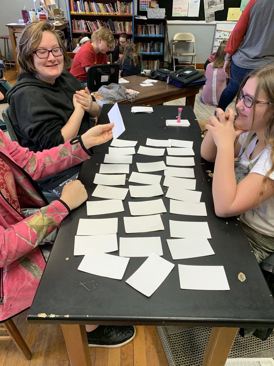 MrsUkena's tweet photo. This week we decided to #gamifyeducation and turn our science chapter into games! #Learnwith112 https://t.co/kqdSd0P2LI
