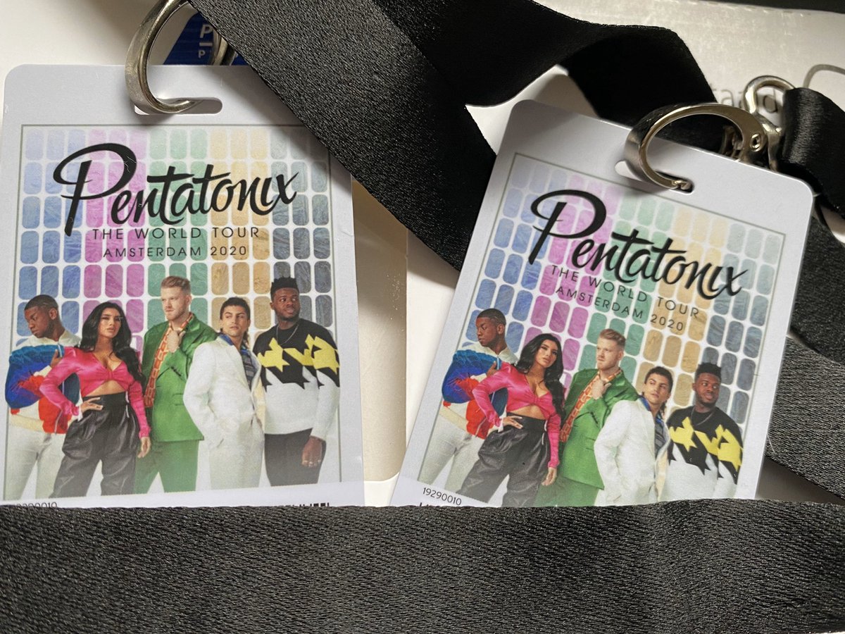 So, Corona, halte dich in den Niederlanden zurück!! #vorfreude #ptxamsterdam #cantwait #collectorsticket <a href="/Ticketmaster_NL/">Ticketmaster NL</a> <a href="/PTXofficial/">Pentatonix</a>