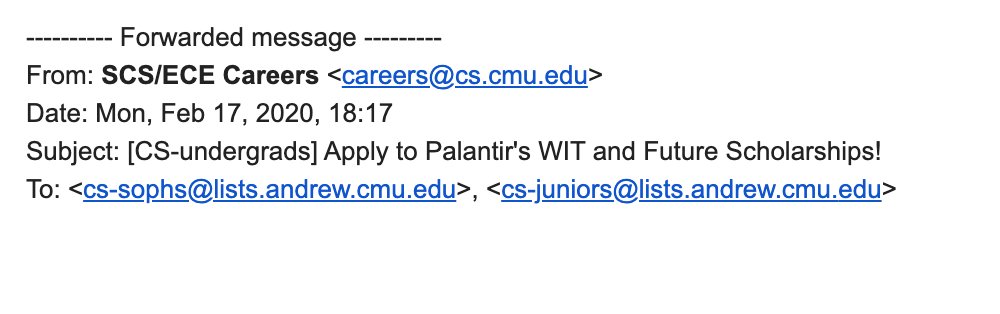 After we allied against *two* Palantir recruitments, they resorted to buying out students through diversity-washing tactic. We reject this normalization of harmful work. JOIN OUR COUNTER #NoTechForICE Fundraiser to make sure no student has to take their $$ gf.me/u/xpnmgv