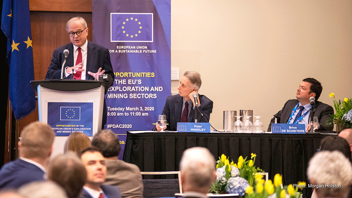 #EUatPDAC2020 was a huge success! Thank you to all who stopped by our booth and attended our events. It was great to meet all of you and we look forward to #PDAC2021. To learn more about opportunities in the EU, please visit 
ec.europa.eu/growth/sectors…