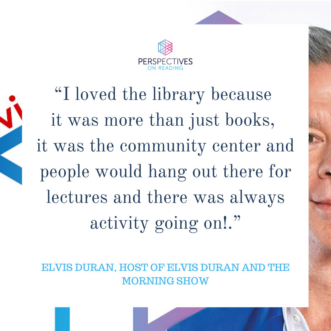 OverDriveInc's tweet image. Elvis Duran on his love for libraries: bit.ly/2R6YKM2