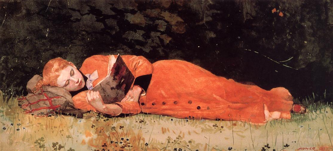 “A great book should leave you with many experiences, and slightly exhausted at the end. You live several lives while reading.” #WilliamStyron 

#WorldBookDay 

The Scholar  #OsmanHamdiBey
La Liseuse #Fragonard 
The New Novel #WinslowHomer