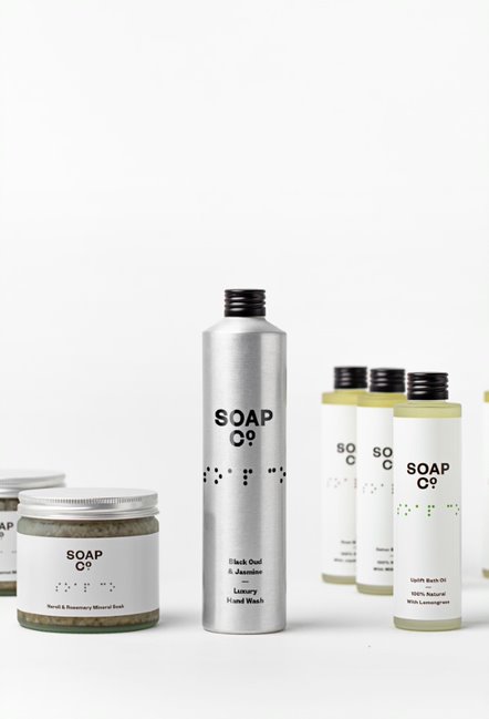 Our luxury Collections are designed for good. 
@G1GROUP has Scotland's best #hotels all with <a href="/_thesoapco/">The Soap Co.</a> &amp; including <a href="/visitpalmcourt/">Palm Court Hotel</a> - read more shorturl.at/enzJ7 A 5 litre container creates 2 hours of employment for people with disabilities. Please email b2b@clarity.org.uk