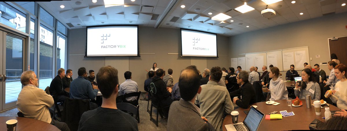 Excited to be here at #Factory6IX event at <a href="/MaRSDD/">MaRS</a>