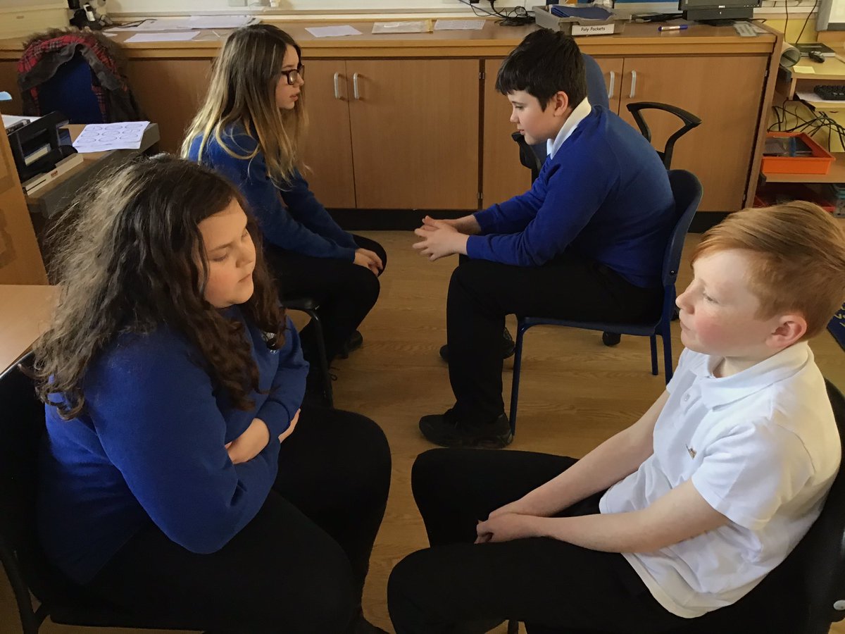 BantMrDavidson's tweet photo. Interviewing each other in character(Hot-seating) about the experience of being ‘Bombed Out’ during the Blitz. #bantidl https://t.co/08et5hdjh5