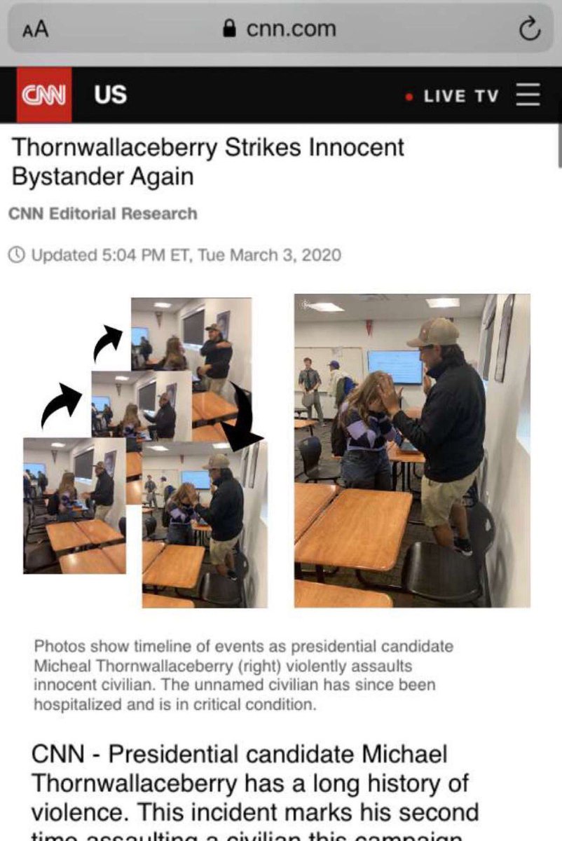 ABZNewsOfficial's tweet photo. This just in! News of another harassment case from @therealmichealt just sprouted. https://t.co/VaAOvZdrnn