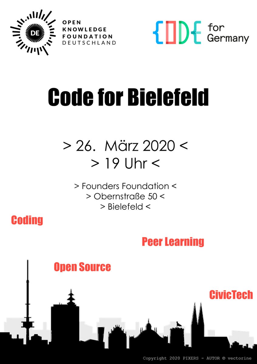 Code for Bielefeld tweet media
