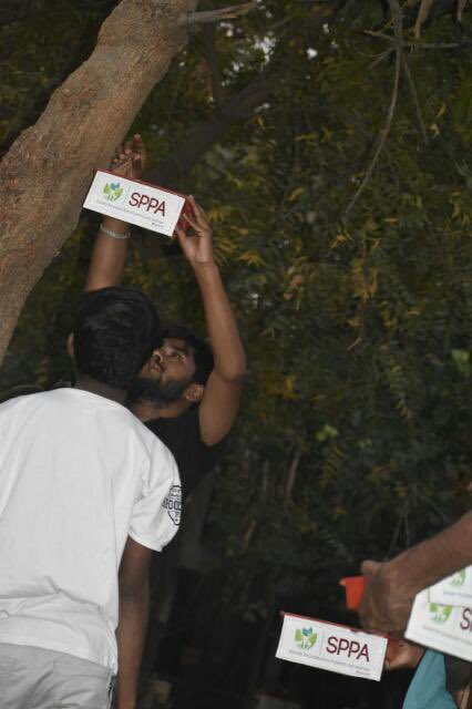 sppaind's tweet photo. A big shout out for Anup as he along with his friends placed bowls for birds across Bijapur city. Thank You Anup for supporting our cause..
We hope we continue to inspire and gain such initiatives through every individual...
#support_sppa #SPPA #ChangeTheWorld #BetterTomorrow https://t.co/hAEfEaG041