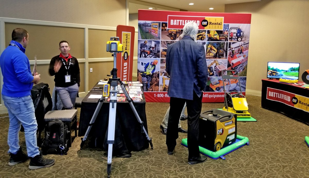 BattlefieldCat's tweet photo. Stop by and visit the Battlefield Equipment Rentals booth at the Unilock Expo at The Paramount EventSpace in Woodbridge today (March 5, 2020) from 7:30am - 5:00pm.
Details here: https://t.co/KCNX89sxfc https://t.co/1uhkEIcNhF