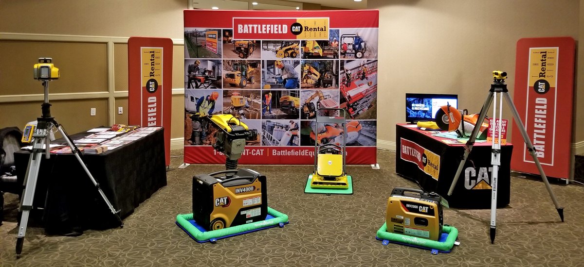 BattlefieldCat's tweet photo. Stop by and visit the Battlefield Equipment Rentals booth at the Unilock Expo at The Paramount EventSpace in Woodbridge today (March 5, 2020) from 7:30am - 5:00pm.
Details here: https://t.co/KCNX89sxfc https://t.co/1uhkEIcNhF