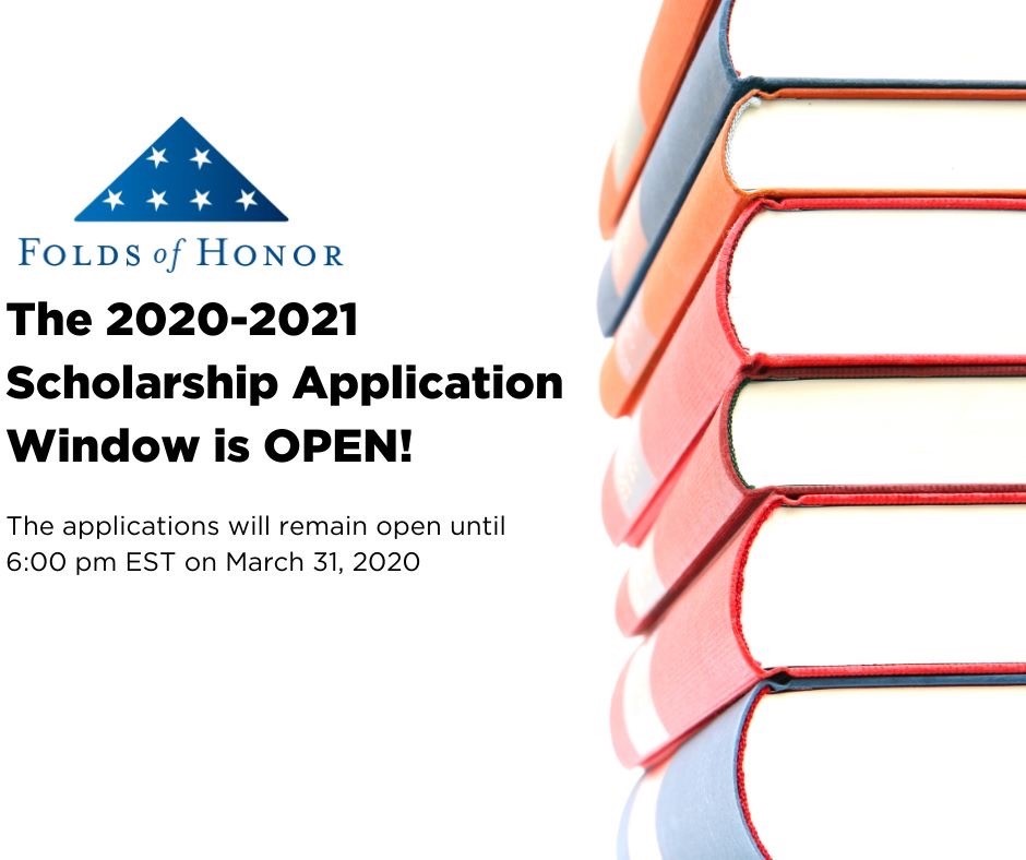 Our motto says it best "Honor Their Sacrifice. Educate Their Legacy."

For information on how to apply visit foh.org/apply