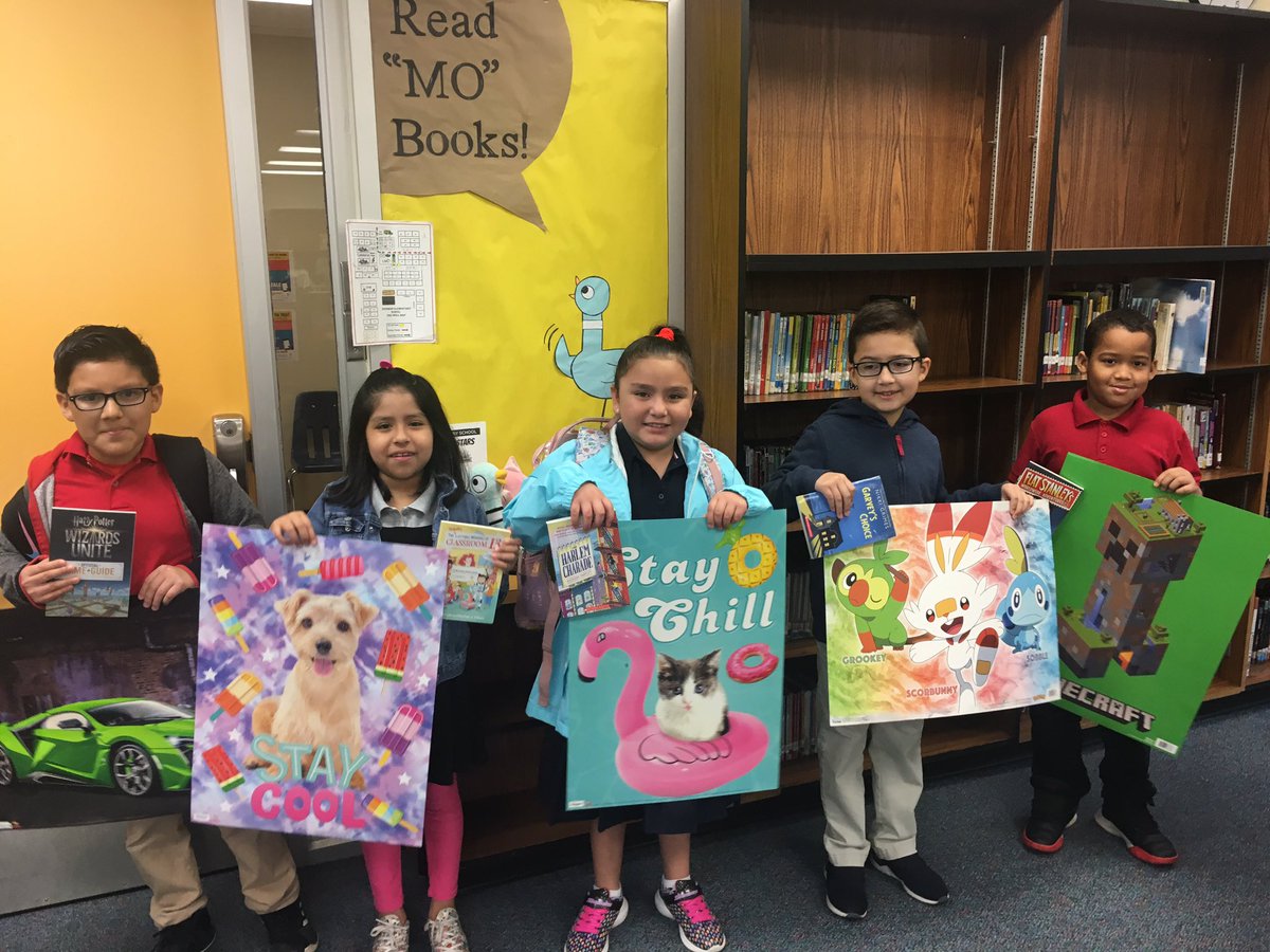 Monday’s winners! Poster &amp; a book! All these winners are still eligible to win the bicycles provided by the <a href="/aldineoptimist/">Aldine Noon Optimist</a> Keep reading!