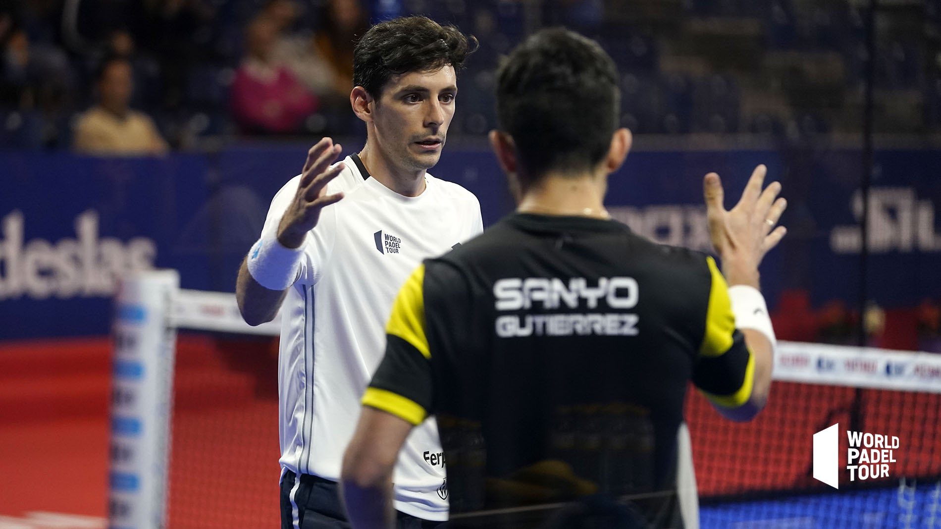 Sanyo y Stupaczuk en los octavos de final. | Foto: World Padel Tour