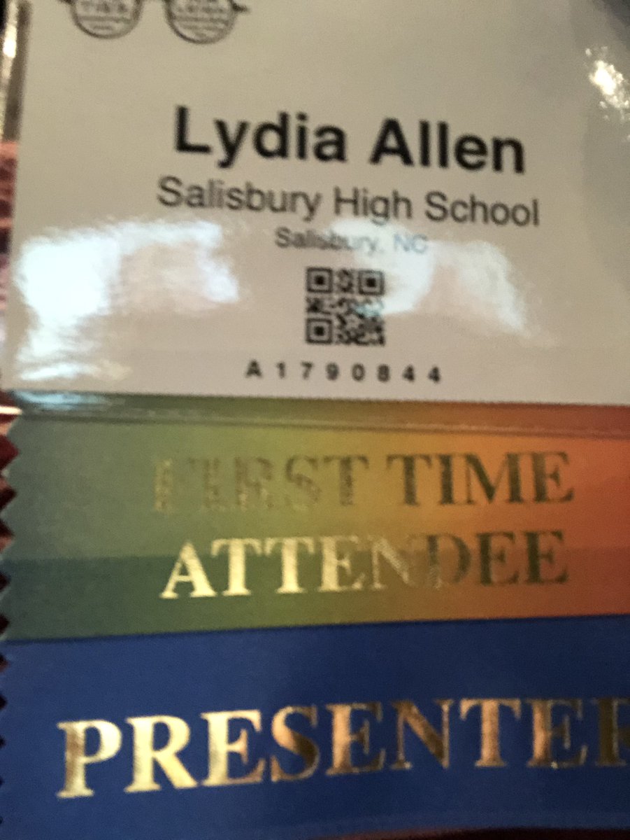 #NCTIES2020  Come check out my poster presentation tomorrow at 9:30! #makingPDpersonalized