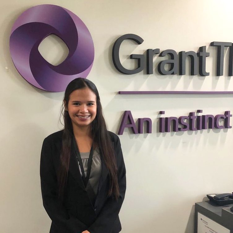 👋🏻 Les presentamos Andrea, nuestro nuevo ingreso para el equipo de administración. Bienvenida a #GrantThorntonPY. #GTPY #UnEquipoDiferente