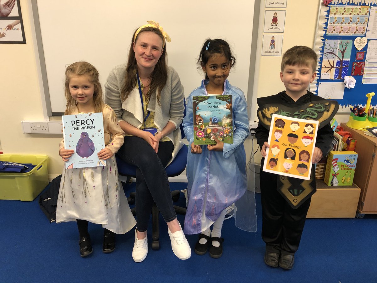 MossBuryPrimary's tweet photo. Today, a local children's book author, Katie Budge, came in to read to the children in Year 1. 😊📚

If you would like to find any of Katie's books, you can do so by searching 'Katie Budge Books' on amazon.

You can also find her on Facebook at https://t.co/XxZPWmRj5Q https://t.co/bPJEhtDWyE