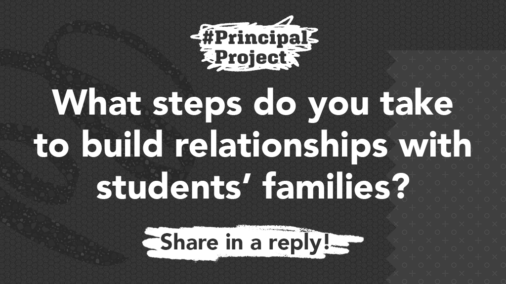 Positive referrals? Good news calls? What's your favorite way to tell Ss' families that you're proud of all the ways their kids are learning and growing? #CultureEd #PrincipalsInAction